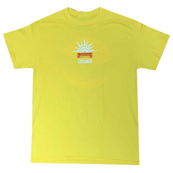Lovenskate Lust 4 Curbs T-Shirt - Yellow Jetzt online