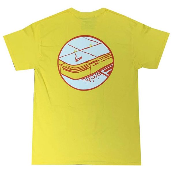 Lovenskate Lust 4 Curbs T-Shirt - Yellow Jetzt online – Bild 2
