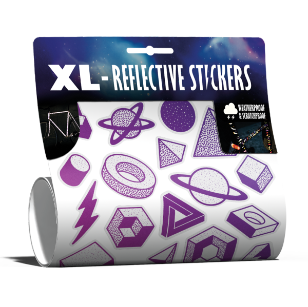 Reflektierendes XL Sticker Kit: Dimension Online-Schn?ppchen