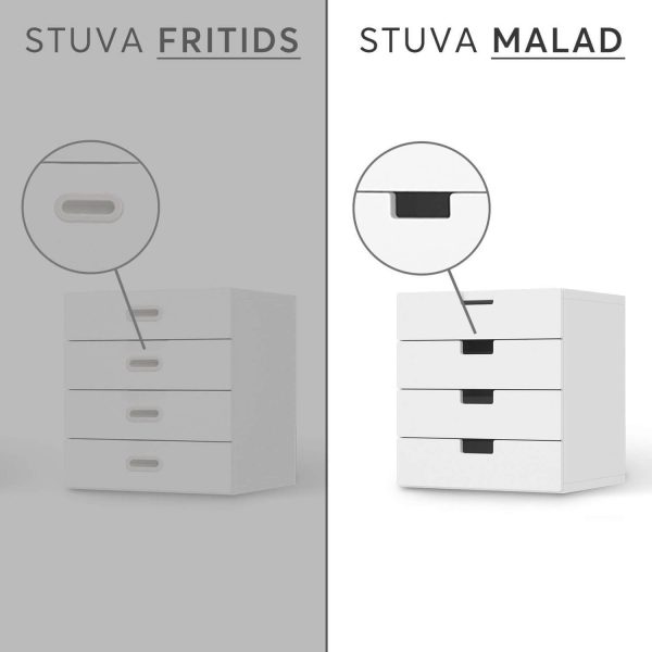 Klebefolie IKEA Stuva   Malad Kommode - 4 Schubladen - Design: Esel Im Angebot – Bild 5